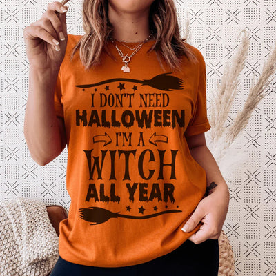 Camiseta Soy una bruja todo el año