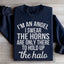 I'm An Angel I Swear Sweatshirt