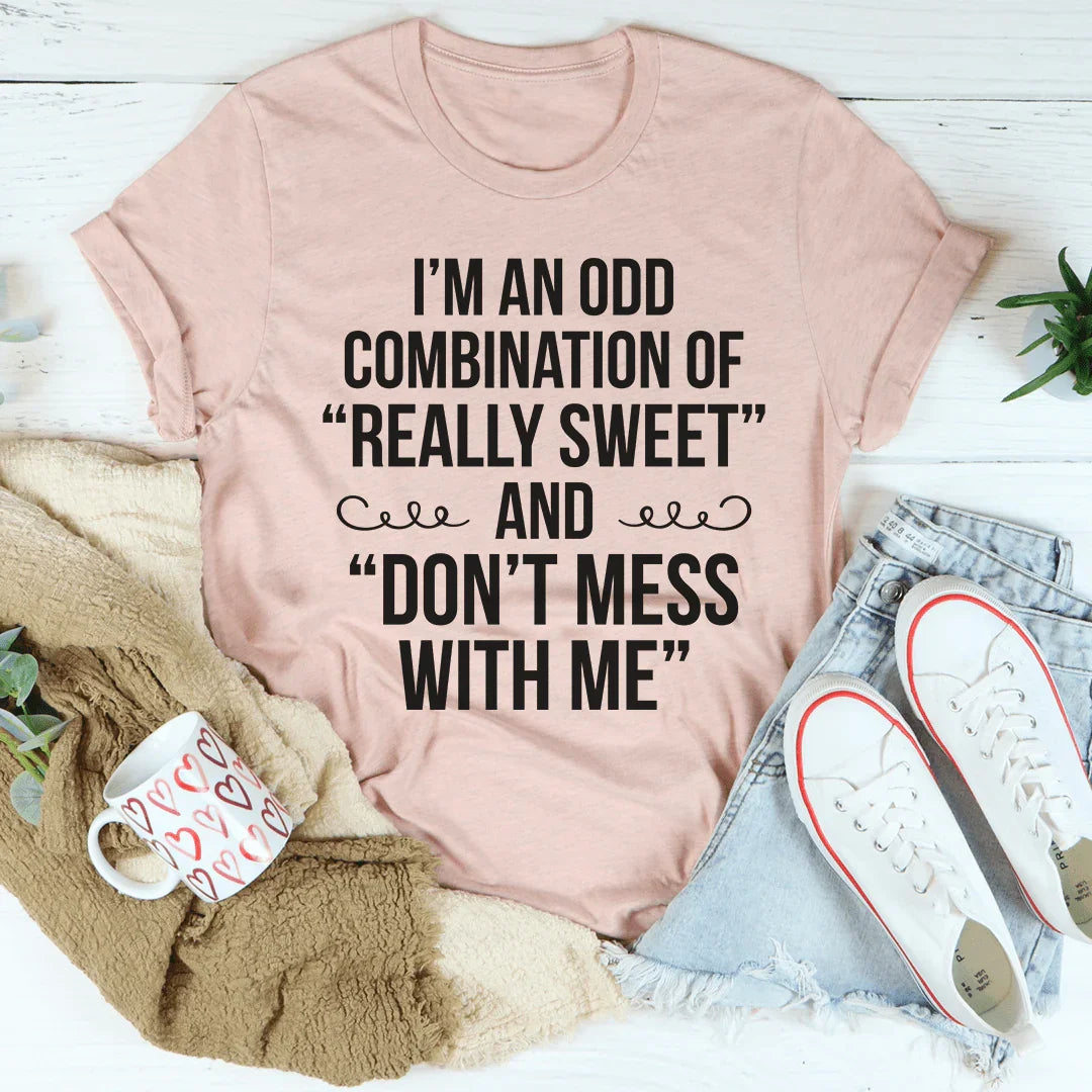 Je suis un T-shirt Combinaison Étrange