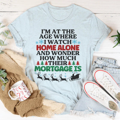 Camiseta navideña "Estoy en la edad"