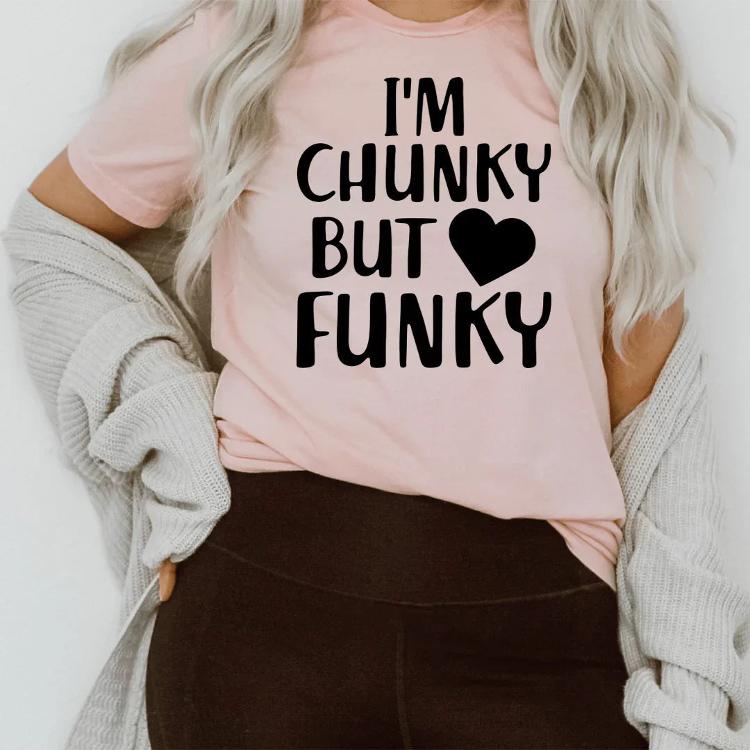 I'm Chunky But Funky Tee - Korvel