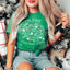 Camiseta con luces navideñas "Estoy bien, todo está bien"