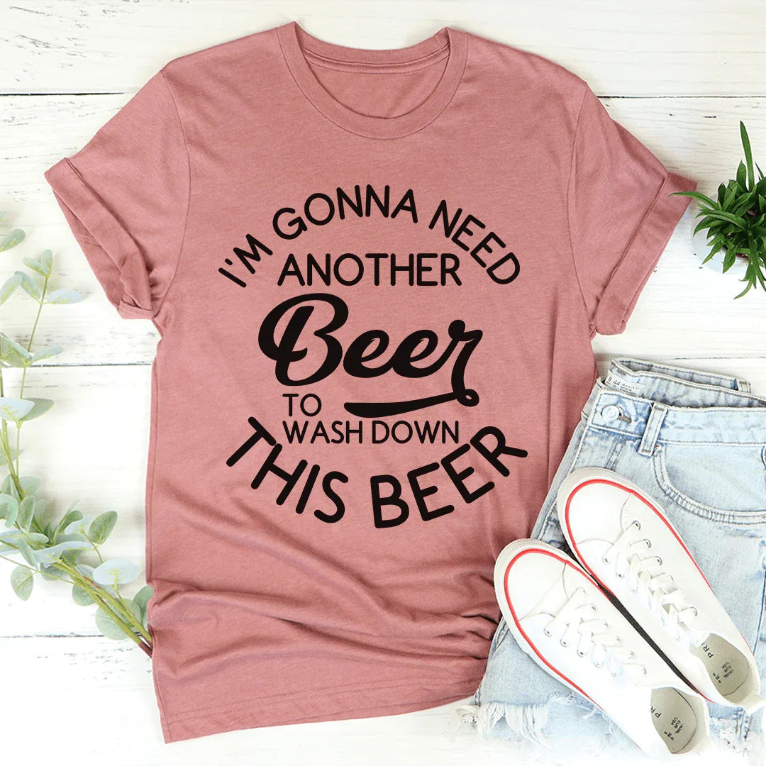 Voy a necesitar otra camiseta de cerveza