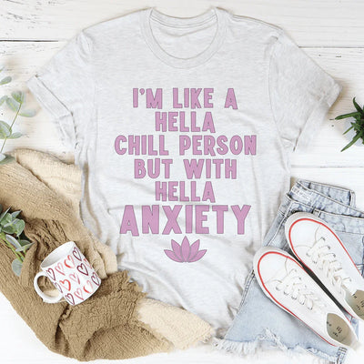 Soy una persona muy tranquila pero con mucha ansiedad.