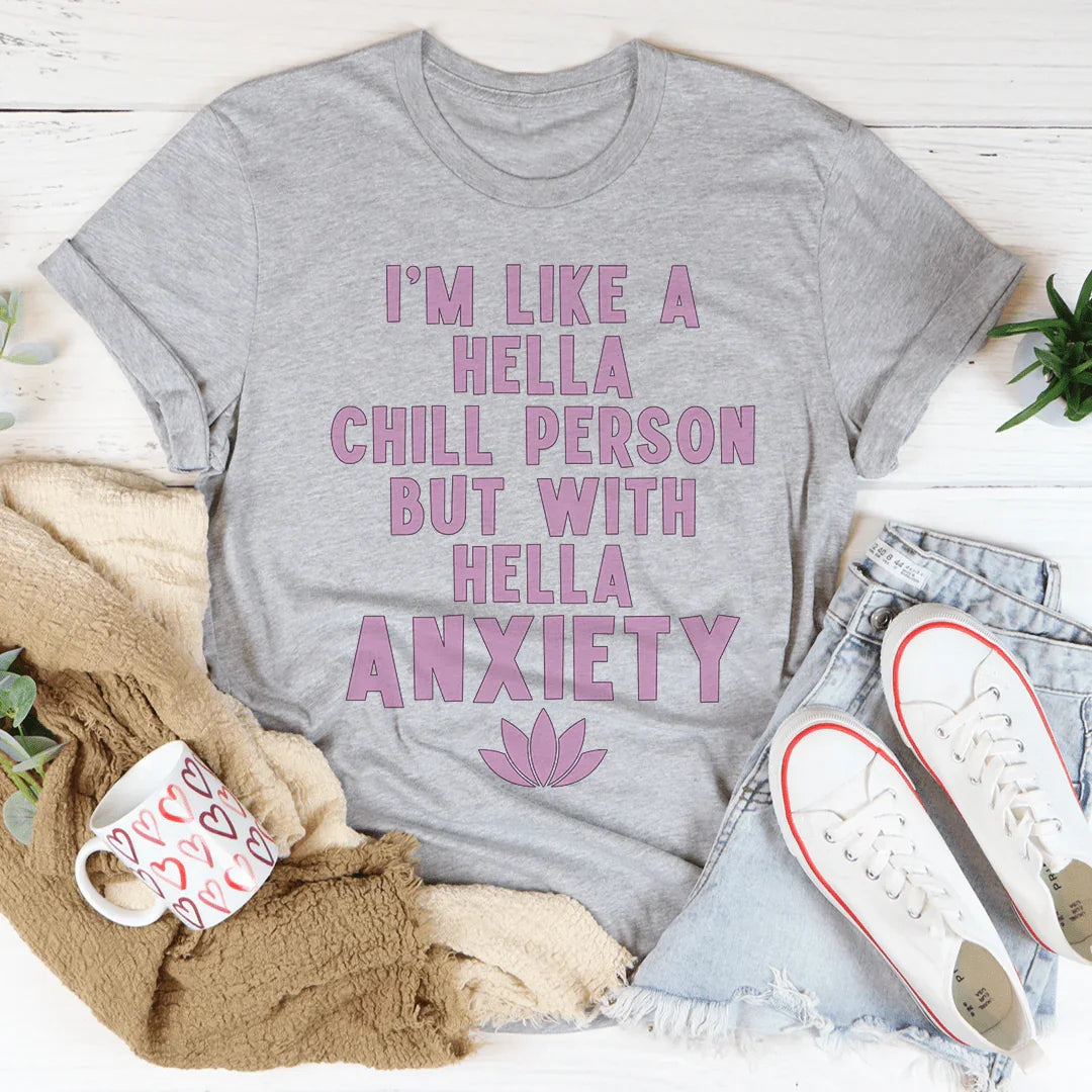Soy una persona muy tranquila pero con mucha ansiedad.