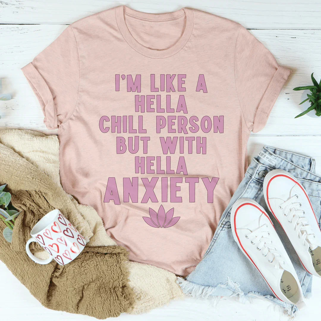 Soy una persona muy tranquila pero con mucha ansiedad.