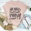 I'm Just A Girl Looking For A Man Who Cannot Lie Tee - Korvel