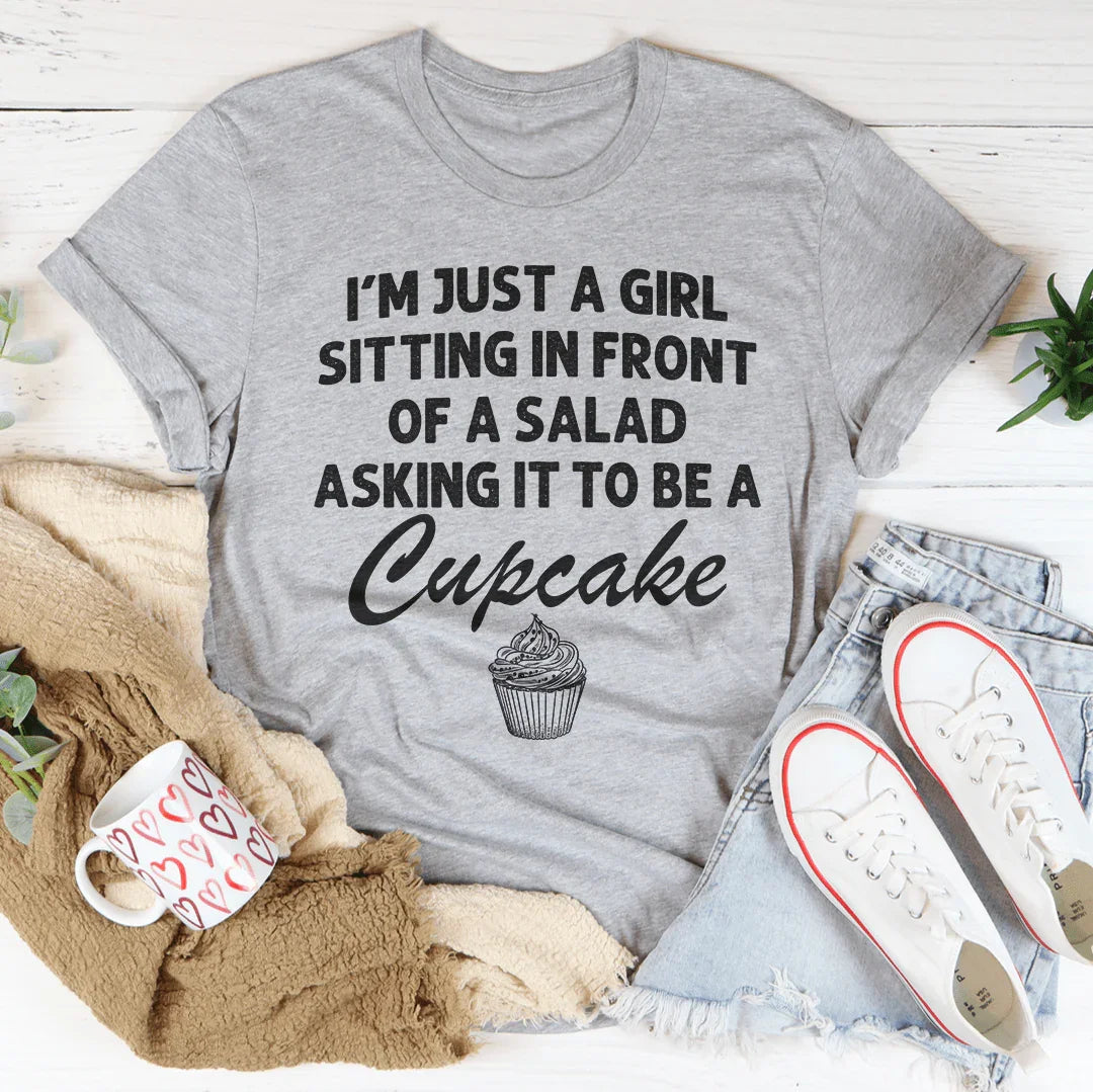 Cupcake Dreams T-Shirt for Dessert Lovers
