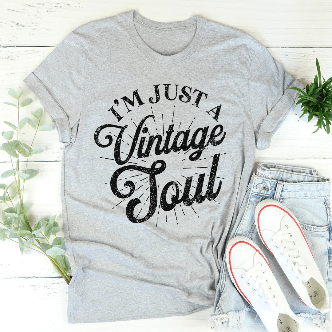 I'm Just A Vintage Soul Tee - Korvel