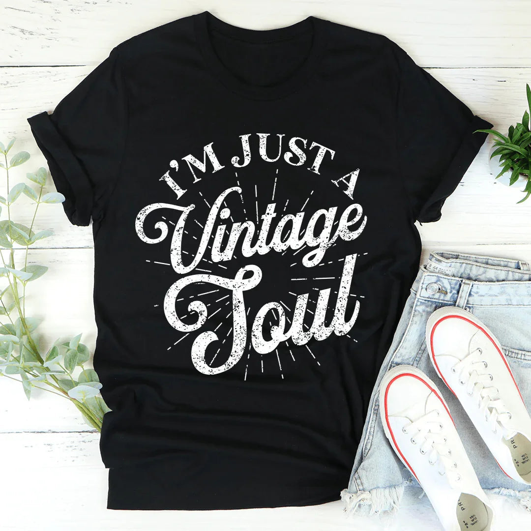 I'm Just A Vintage Soul Tee - Korvel