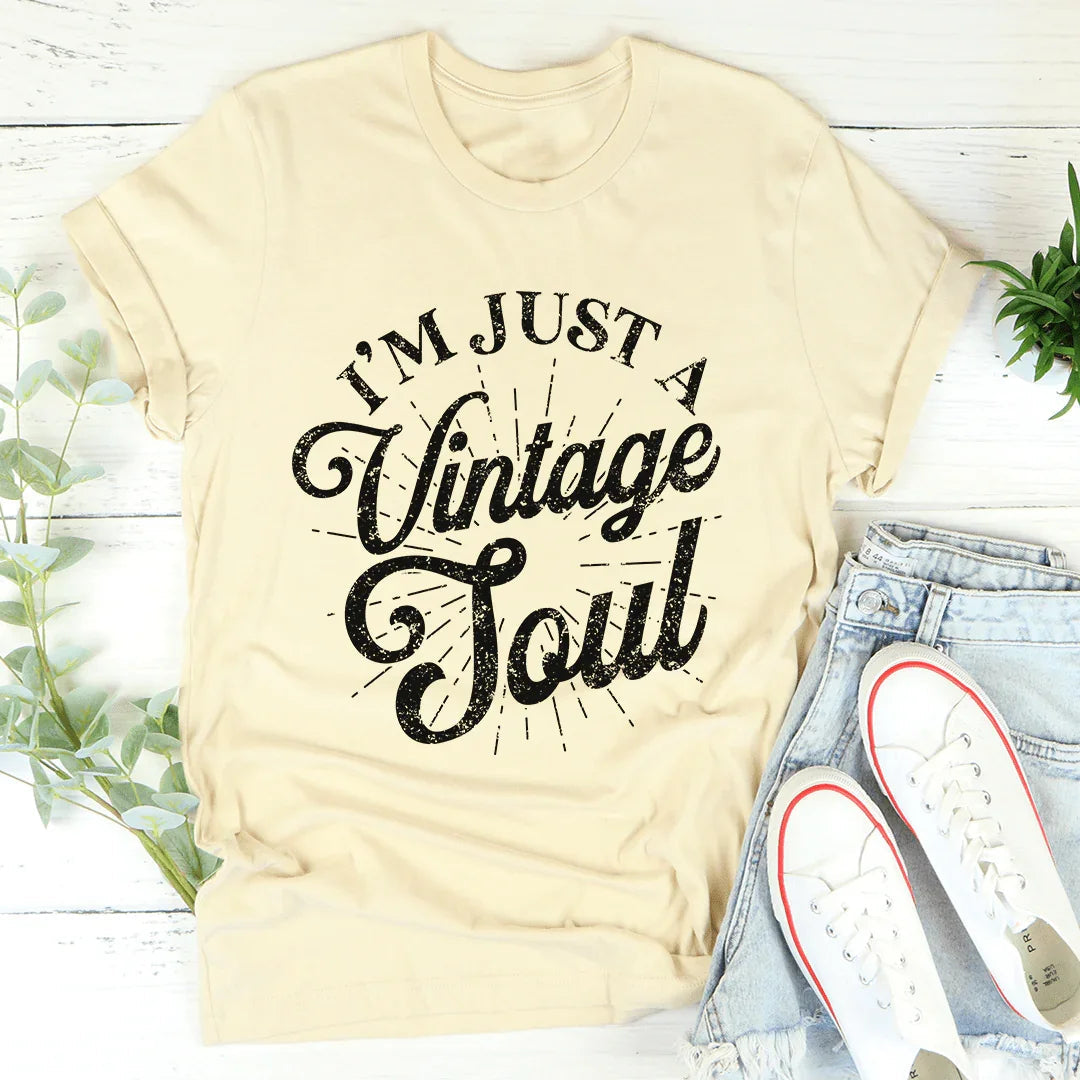 I'm Just A Vintage Soul Tee - Korvel