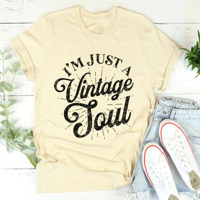I'm Just A Vintage Soul Tee - Korvel