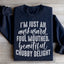 Awkward Foul-Mouthed Beautiful Chubby Delight Sweatshirt