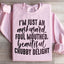 Awkward Foul-Mouthed Beautiful Chubby Delight Sweatshirt