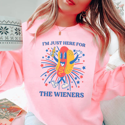 I’m Just Here For The Wieners Sweatshirt