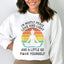 Sudadera "Soy principalmente paz, amor y luz"