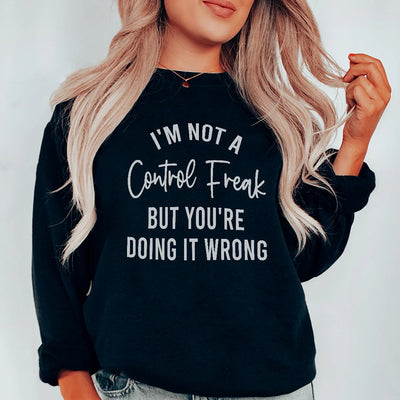 Sudadera No soy un maniático del control