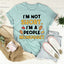 Camiseta No soy una persona bajita