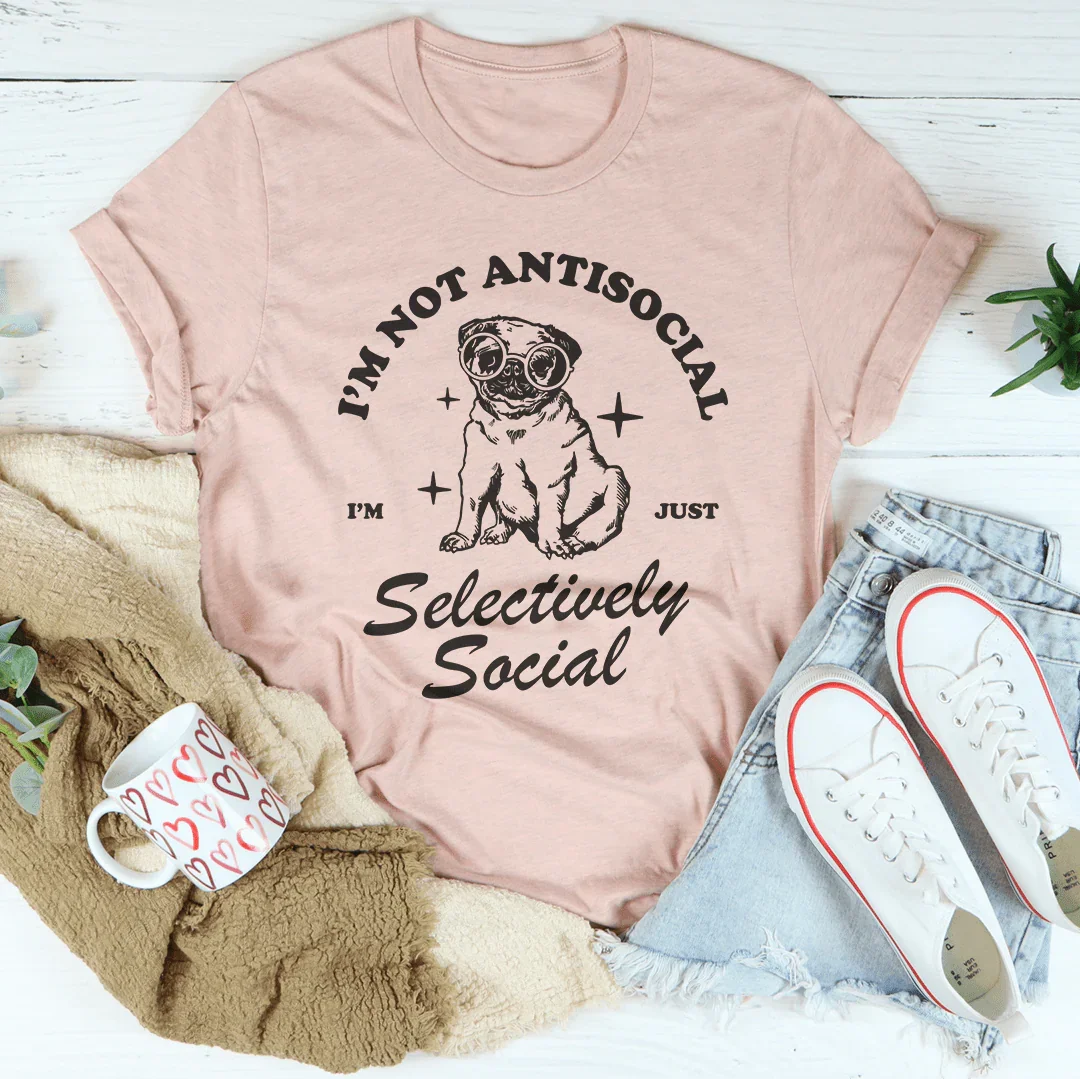 Camiseta No Soy Antisocial