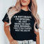 I'm Not Crazy I'm Special Tee