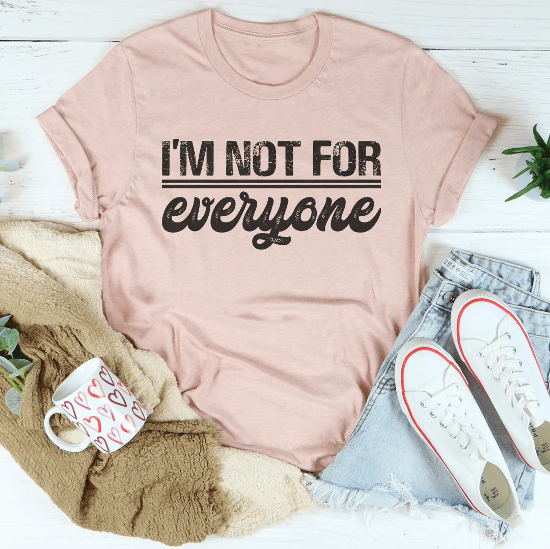 Camiseta No soy para todos