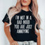 I'm Not In A Bad Mood Tee - Korvel