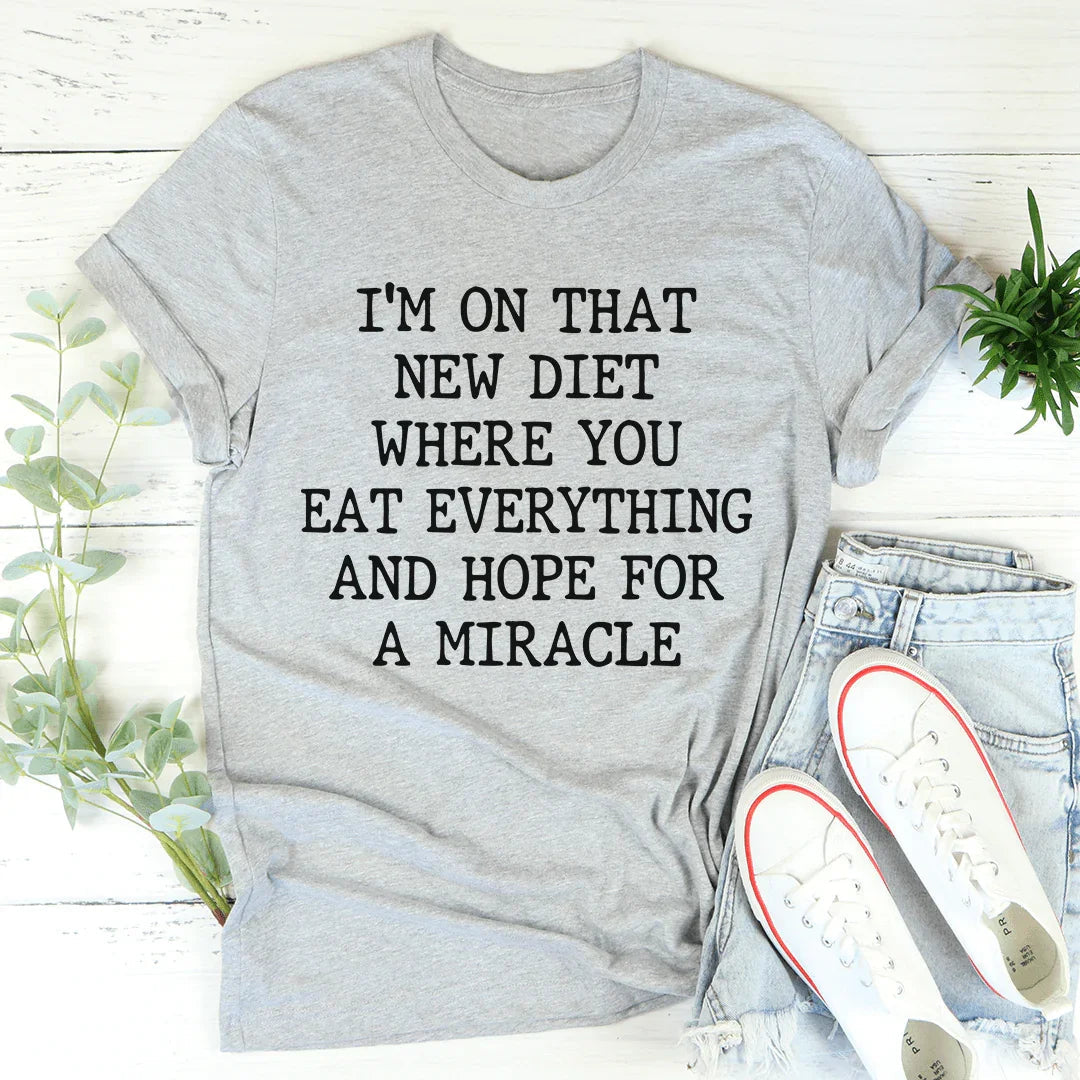 I'm On That New Diet Tee - Korvel