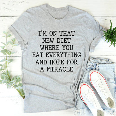 I'm On That New Diet Tee - Korvel