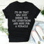 I'm On That New Diet Tee - Korvel