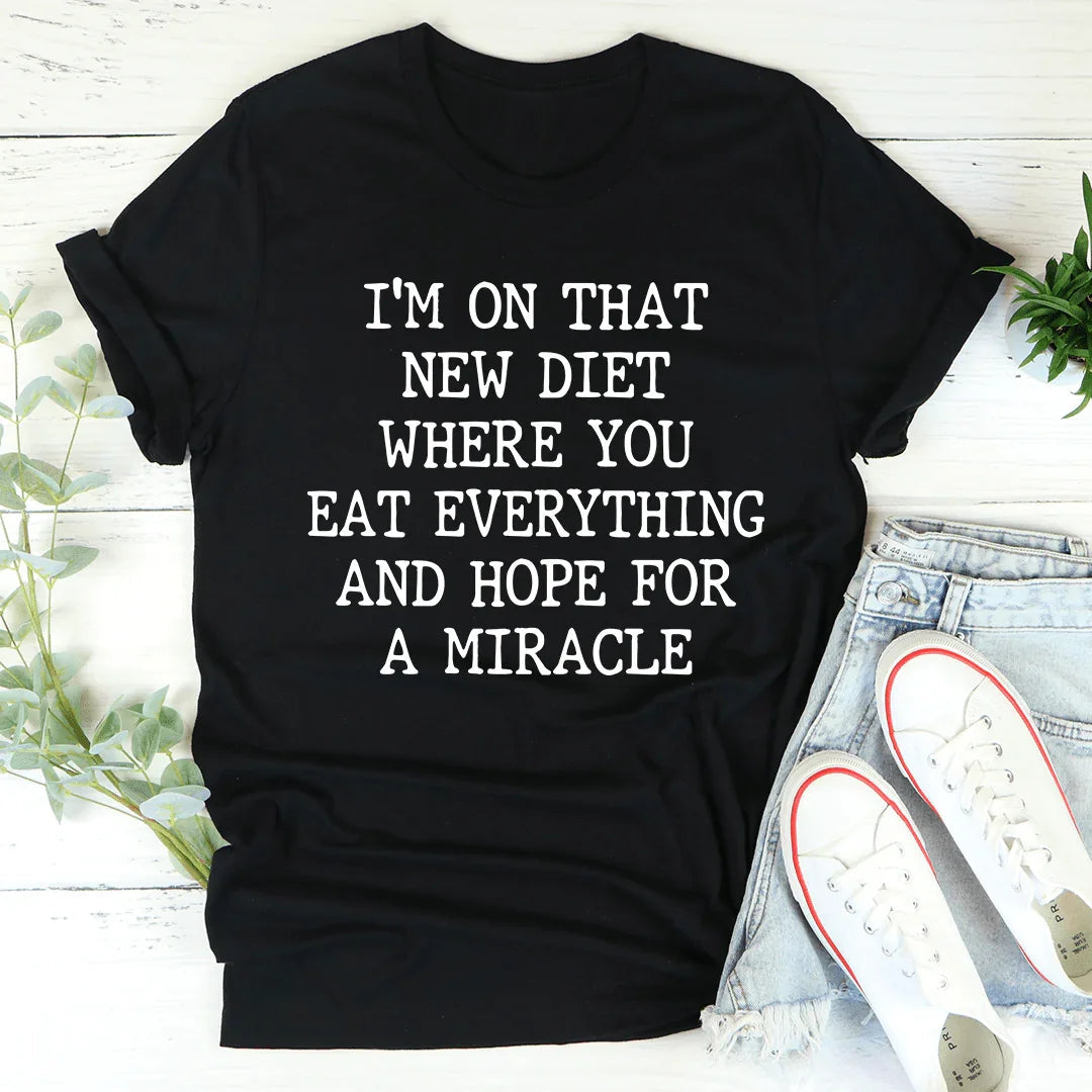 I'm On That New Diet Tee - Korvel