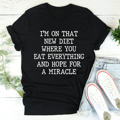 I'm On That New Diet Tee - Korvel