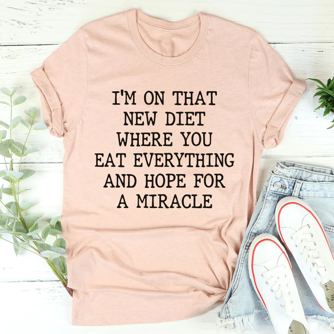 I'm On That New Diet Tee - Korvel