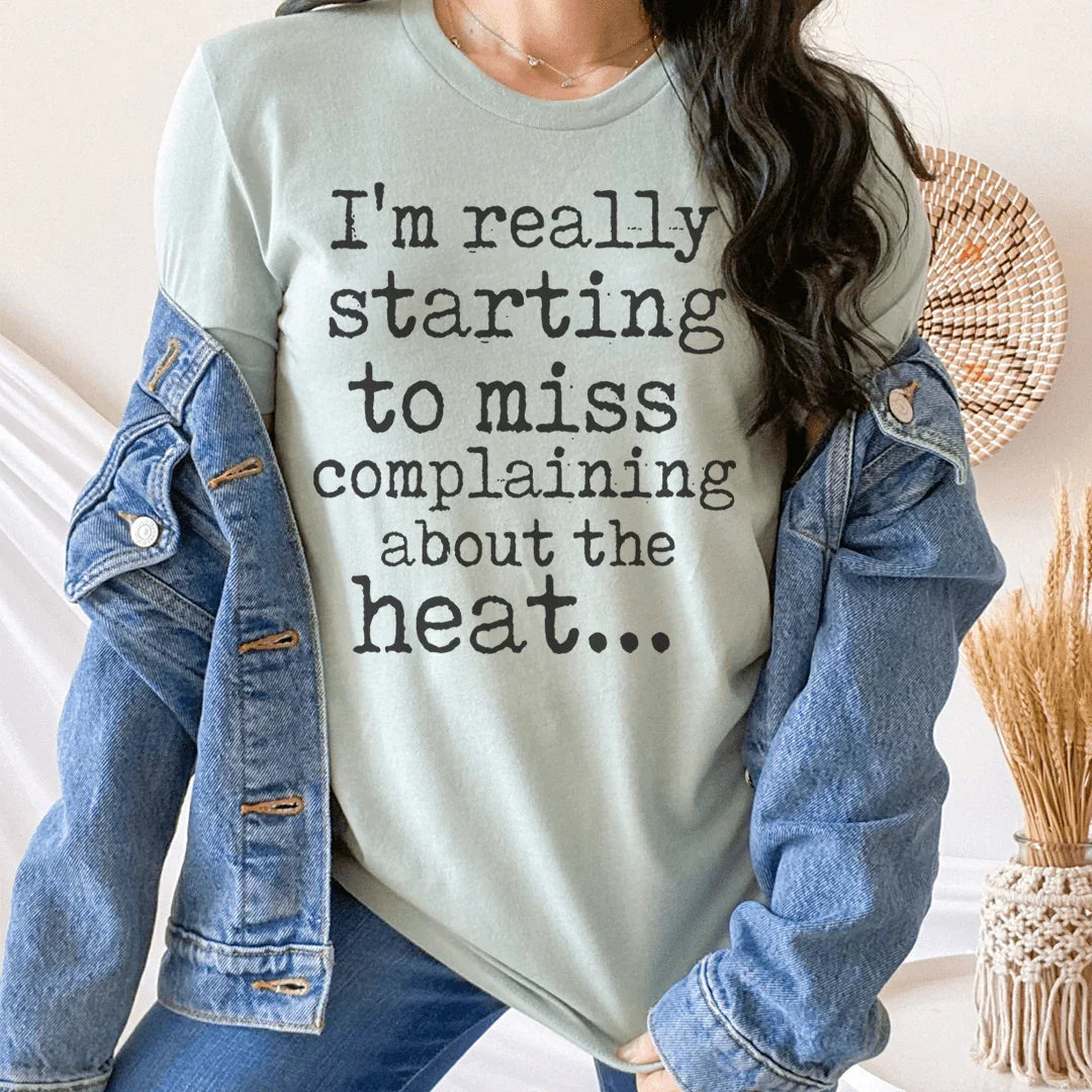 Realmente estoy empezando a extrañar quejarme de la camiseta Heat