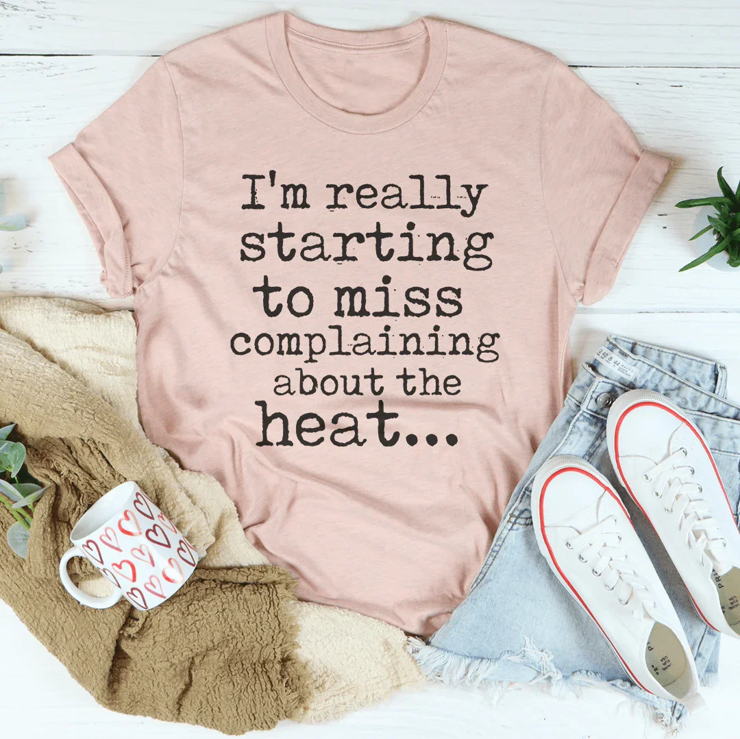 Realmente estoy empezando a extrañar quejarme de la camiseta Heat