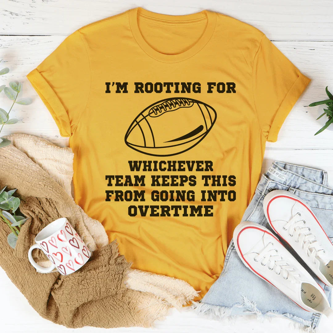Apoyo a Cualquier Equipo Camiseta