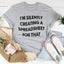 Je crée silencieusement un tableau pour ce T-shirt