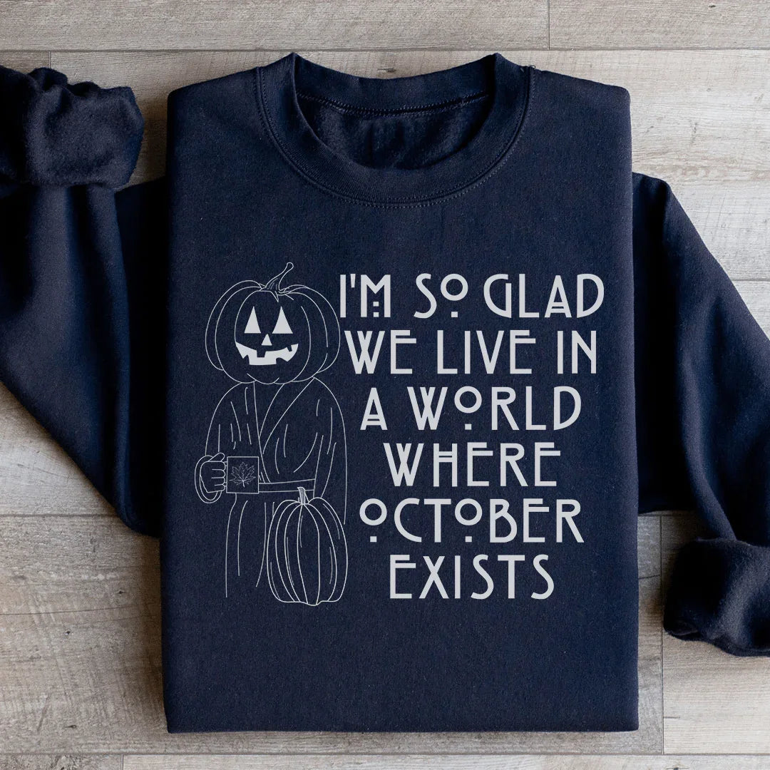 October Vibes Sweatshirt - Celebrate the Season