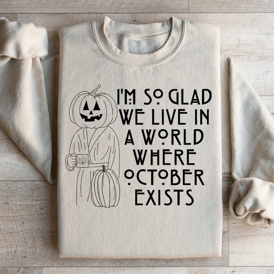 October Vibes Sweatshirt - Celebrate the Season