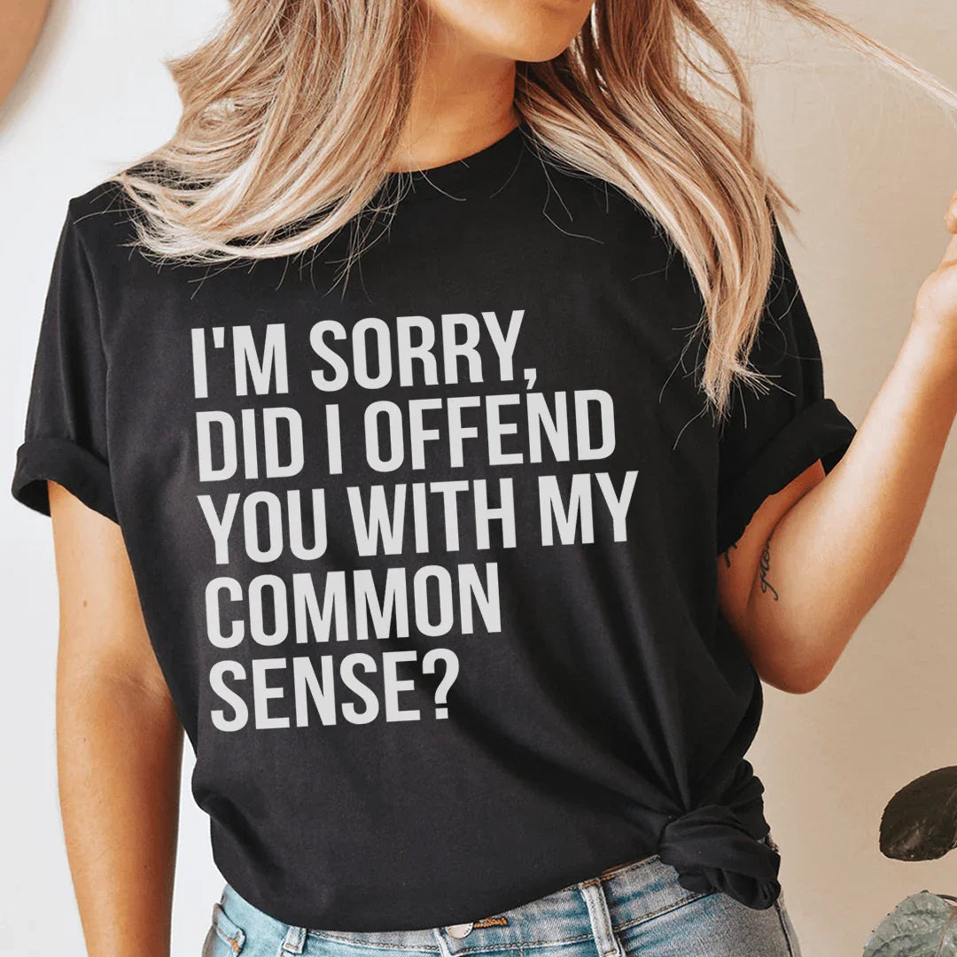 Common Sense Statement Tee