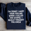 Sudadera "Lo siento por herir tus sentimientos"