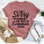 Common Sense Humor Tee for Everyday Wear