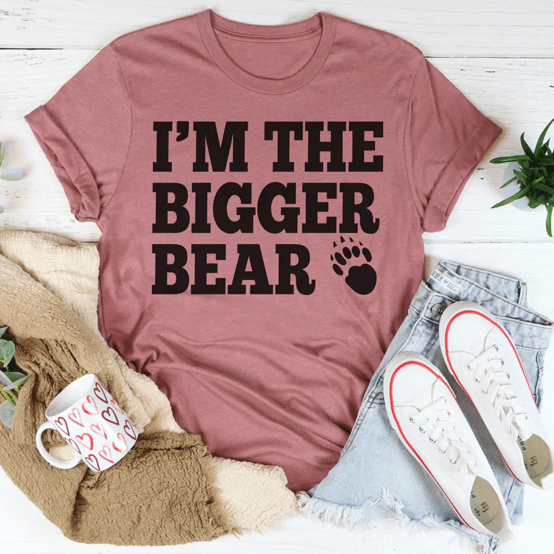 Camiseta "Soy el oso más grande"