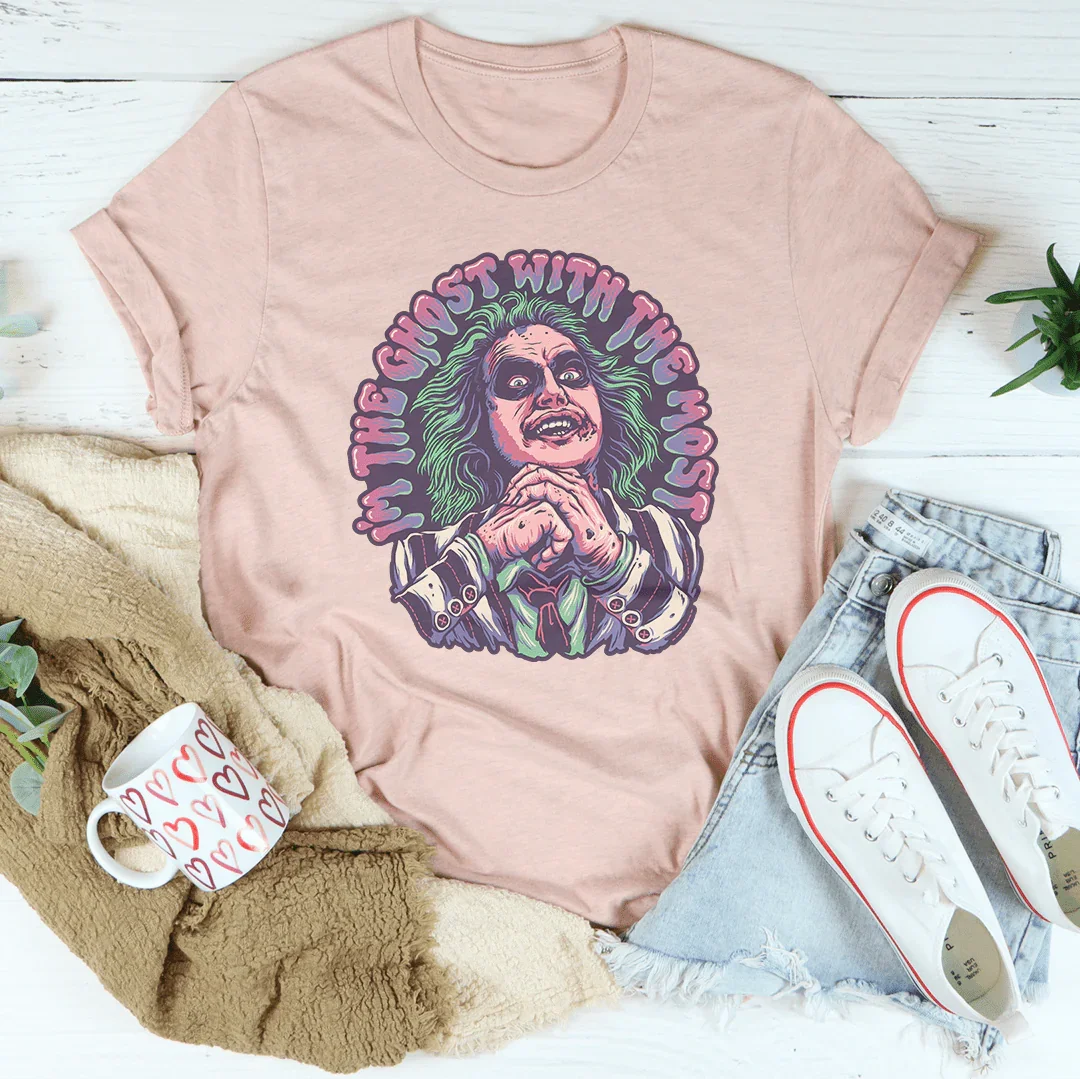 Ghostly Charm Tee - Embrace Your Inner Spirit - Korvel