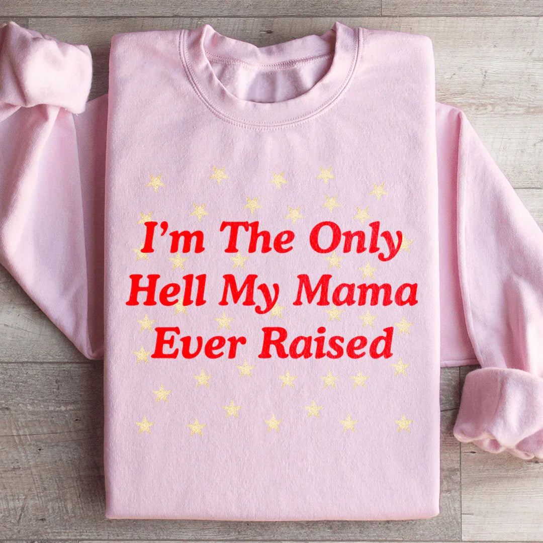 Je suis le seul enfer que ma mère ait jamais élevé Sweatshirt