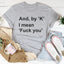 Okay Tee - Casual Comfort with Style