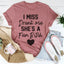 Camiseta "Echo de menos a Drunk Me"