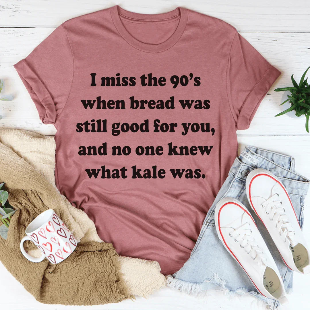 Camiseta Extraño la década de los 90