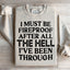 Fireproof Statement Sweatshirt