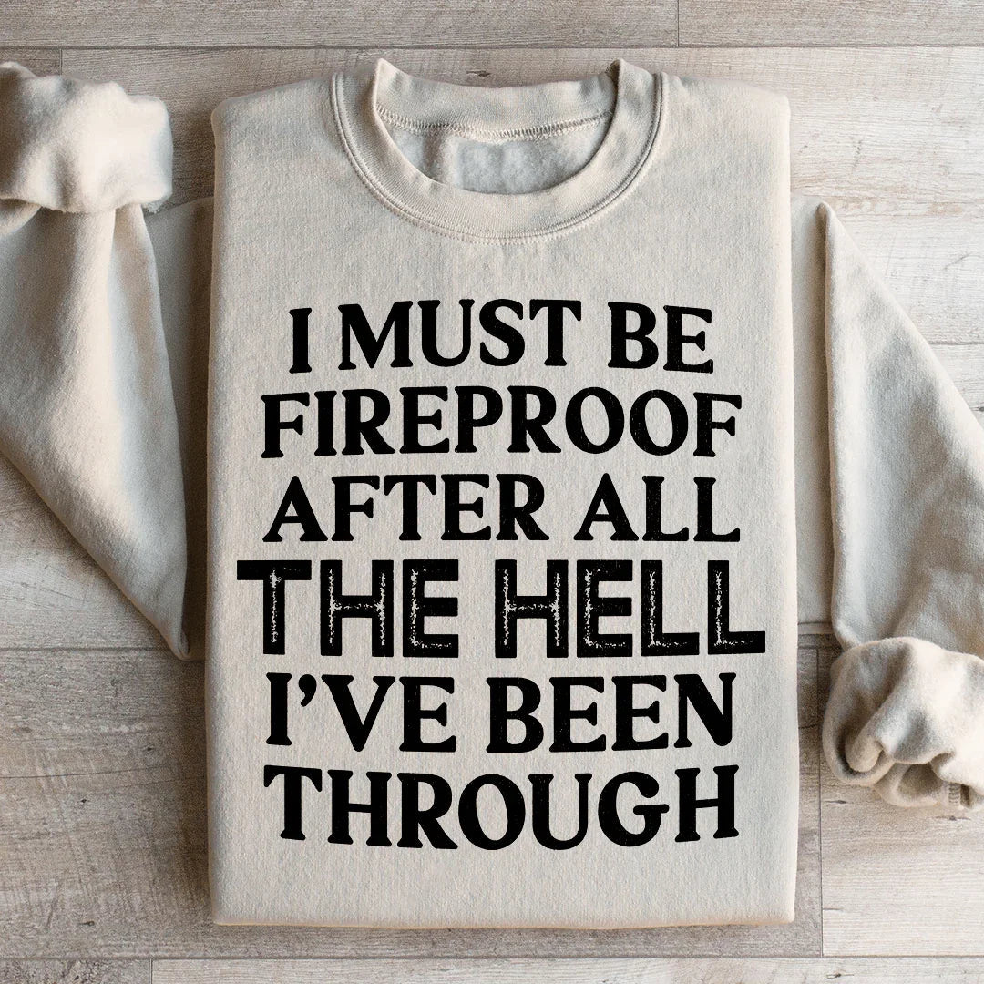 Fireproof Statement Sweatshirt