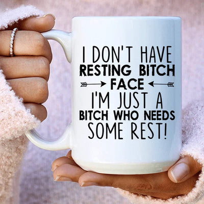 I Need Some Rest Ceramic Mug - 15 oz